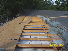 Loggia S&uuml;d / Deckenfelder