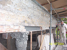 S&uuml;ddloggia, Traufriegel