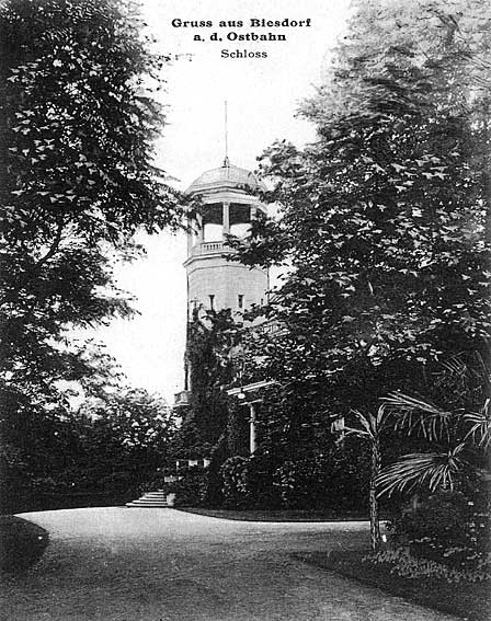 Schlossansicht von Nordost um 1910