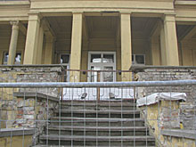 Ansicht mittig/Treppe
